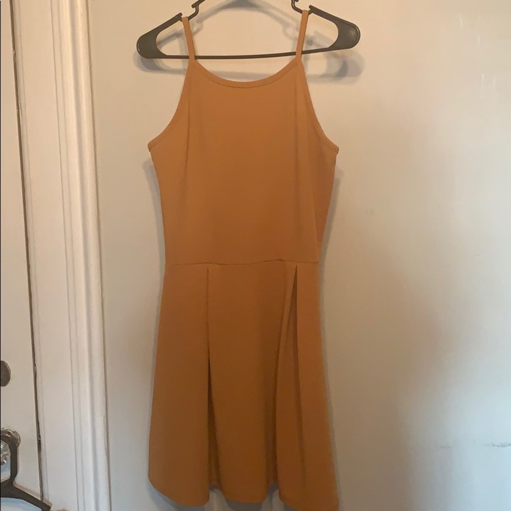 Mini Mustard Dress